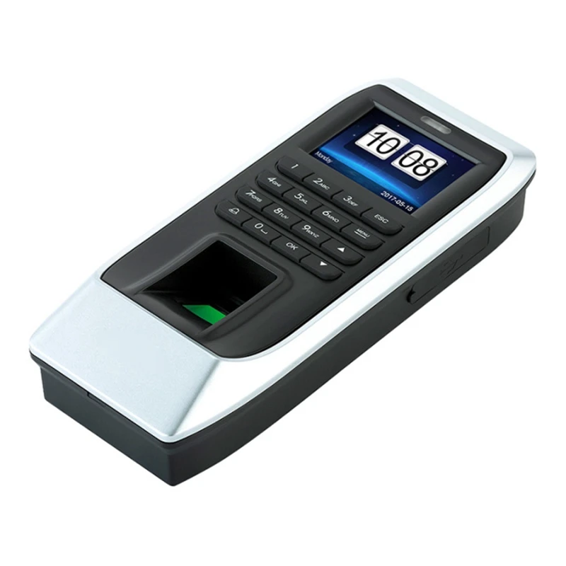 Fingerprint Access Control Machine Attendance Access Control Machine Glass Door Password Access Control System(EU Plug