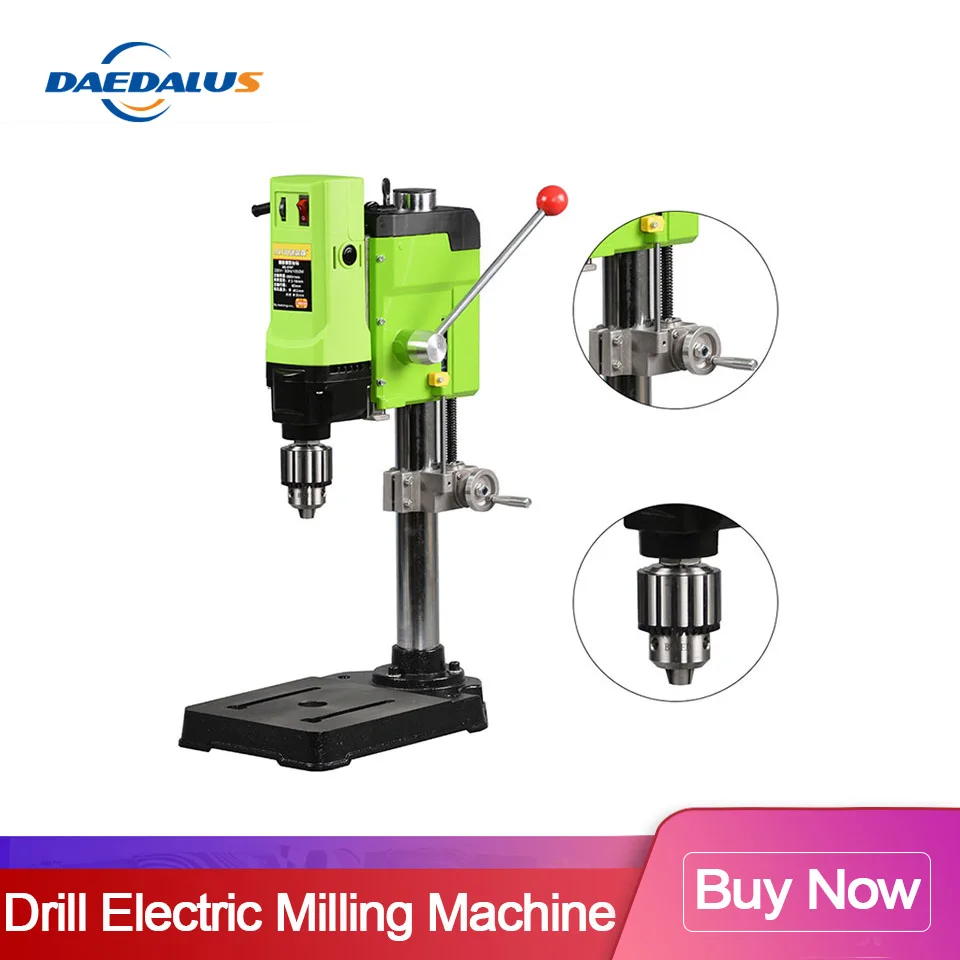 Mini Drill Press Variable 880w 1.513mm Electric Milling Machine Speed