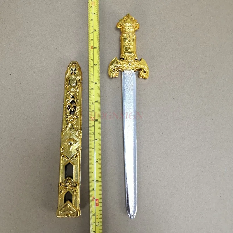 Length 27cm sword for children Plastic Swords for child Toy Swords Performance Props Swords Belted Swords Princes Swords Toy 5