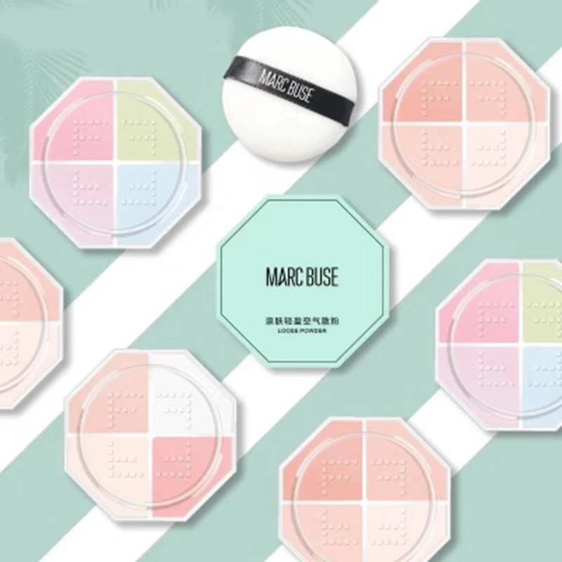 Loose Powder Long Lasting Oil Control Concealing No Fading Makeup Setting Powder H7JP