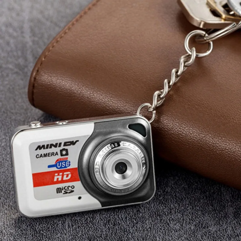  Portable X6 Digital Camera Ultra HD Mini Camera 32GB TF Card w/Mic Digital Video Camera PC DV Camco
