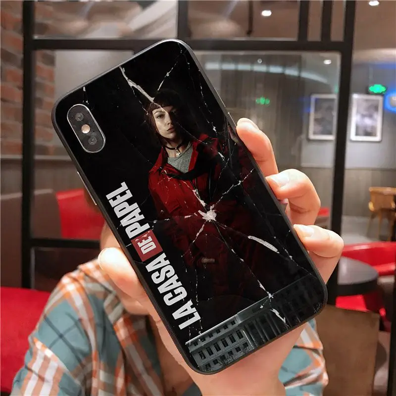 Чехол для iphone 11, серия tv Money Heist House Of paper, аксессуары для телефонов, чехол для iphone 8, 7, 6S Plus, 5S, SE, XR, X, XS MAX, чехол - Цвет: A3