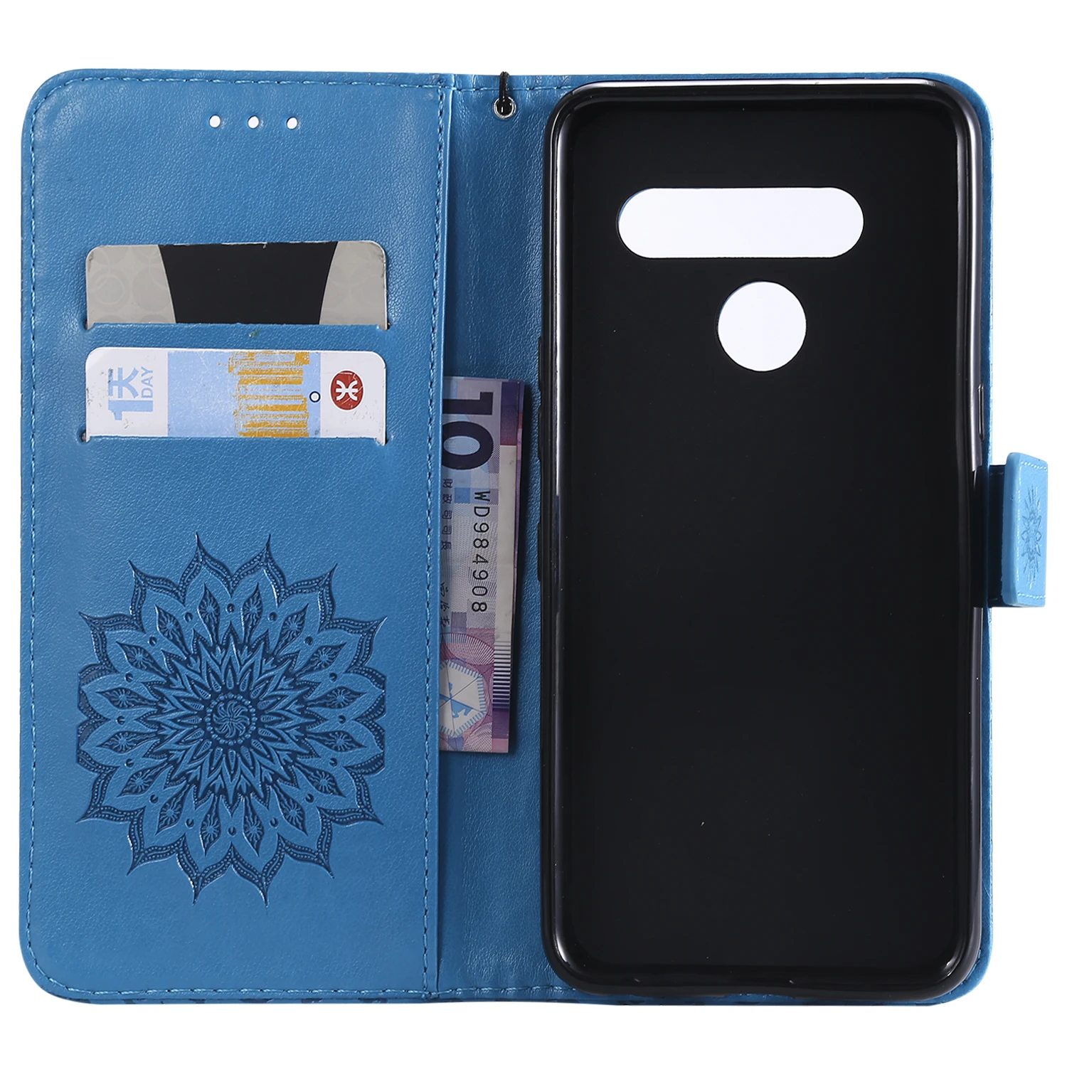 Sun flower Solid color Flip Wallet Case PU Leather Phone for Sony XZ4 Compact L3 xperia 1 10 XZ3 XZ2 XA2 Premium XA1 ultra Z6 |