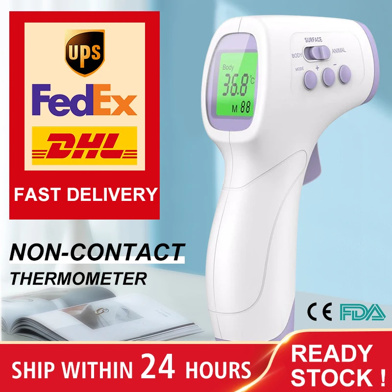 

78pcs Non-contact Body Thermometer Forehead Digital Infrared Thermometer Portable Baby/Adult Temperature Thermometer Electronic