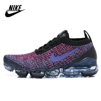 

Original Nike Air VaporMax 3.0 2019 atmospheric cushion wild jogging shoes Women's size 36-39 black purple red AJ6900-009