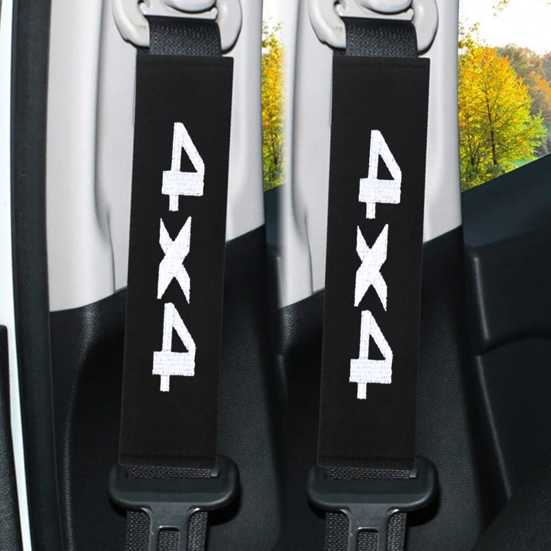 2pcs/set Car Accessories Auto Seat Belt Shoulder Cover Case For