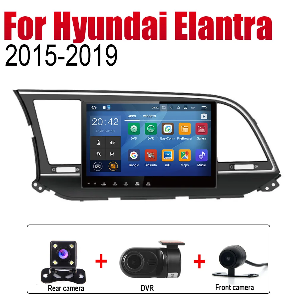 Extra Items ZaiXi Авто плеер gps навигация для Hyundai Avante, elantra~ LHD автомобильное мультимедиа андроид экран системы радио стерео - Цвет: Extra Items