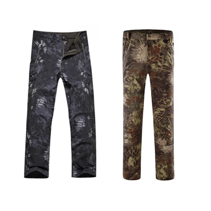 Мужские тактические армейские штаны TAD Gear флисовые военные с подкладкой