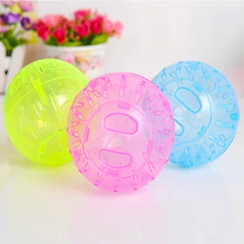 

Hamster Training Toy Pet Running Exercise Balls Play Toys Jogging Pets Chinchilla Guinea Pig Mini Trot Ball