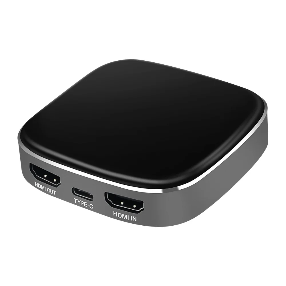 Тип C видеозахвата 4K 60Hz для захвата игры и видео HDMI устройство захвата для потока Live для Xbox для PS4 переключатель DSLR видеокамеры