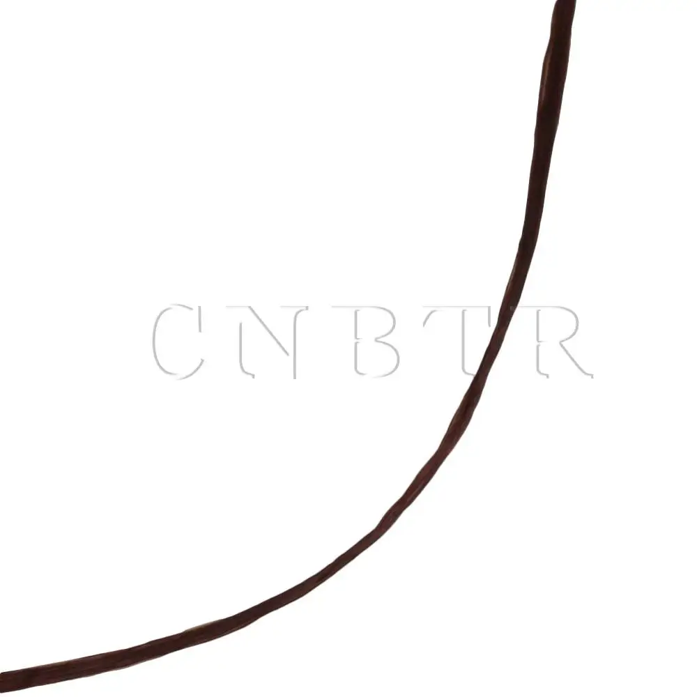CNBTR 0,5 мм темно-коричневый 60 м шарик ремесло эластичный шнур моток веревки рулон