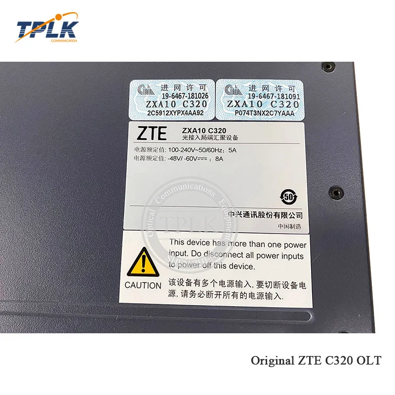 Лицензионный пресс для Aliex press Original Mini C320 OLT GPON с Tarjeta 1 * 1GE SMXA / источник питания DC ( 48