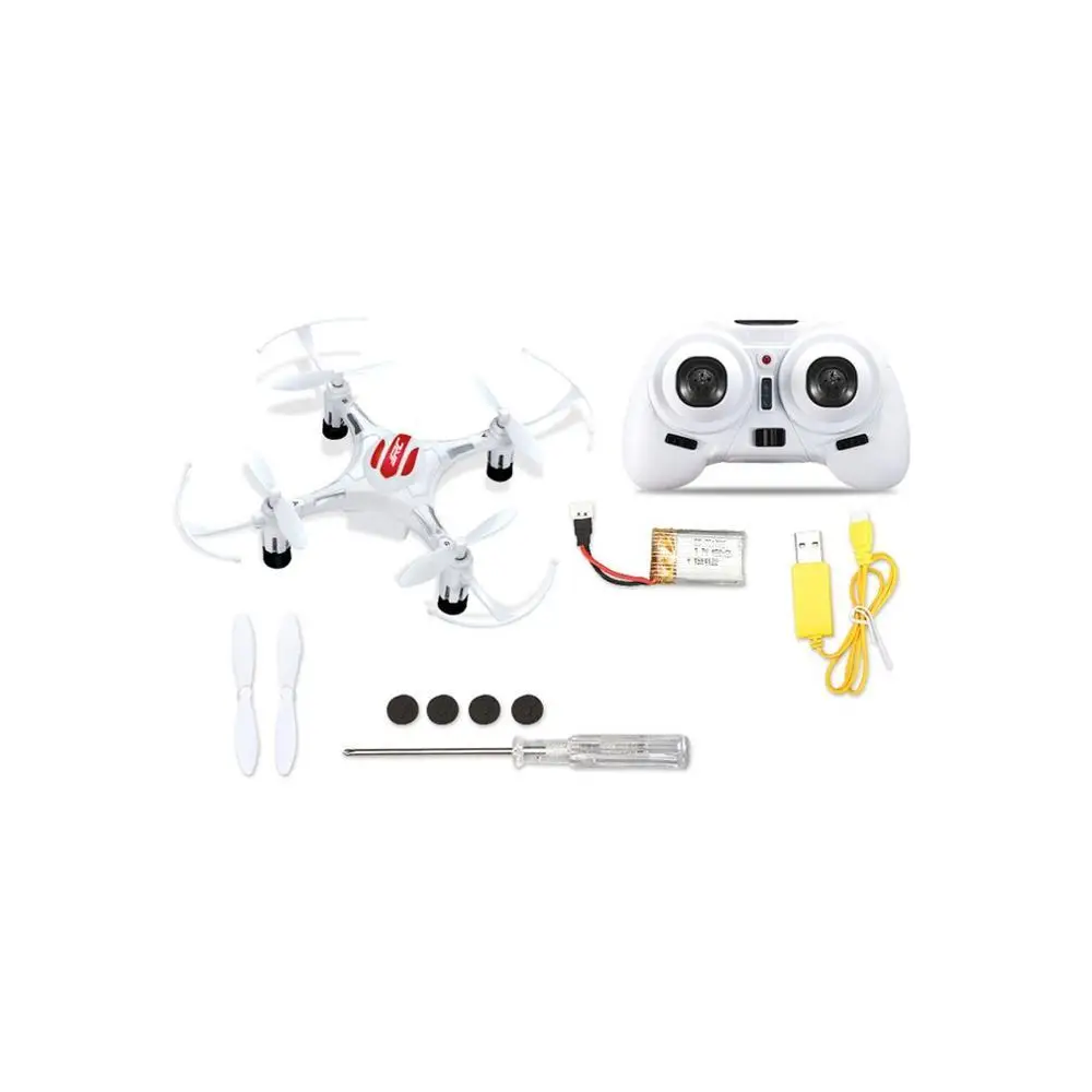 White JJR/C H8 Мини 2,4G 4CH 6-axis Gyro Headless Mode, беспилотные летательные аппараты с 360 градусов с предотвращением скатывания, Функция RC Quadcopter RTF - Цвет: White
