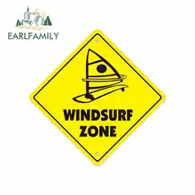 ^#Cheap EARLFAMILY 13cm x 13cm for Windsurf Crossing Zone Funny Car Stickers Vinyl Sunscreen RV VAN Fine Decal JDM Car Accessories ^#Cheap EARLFAMILY 13cm x 13cm for Windsurf Crossing Zone Funny Car Stickers Vinyl Sunscreen RV VAN Fine Decal JDM Car Accessories