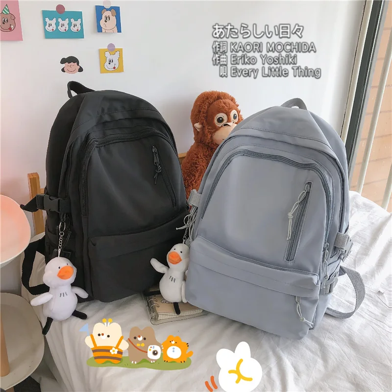 Harajuku Girl Fashion waterproof Bag Women Kawaii Trendy College Student Backpack Lady Cute School Bag Female Cool Book Backpack