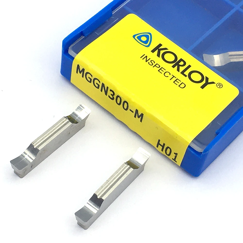 

10pcs MGGN300 M H01 Cutting Slot blade For steel parts stainless steel cast iron Inserts blade