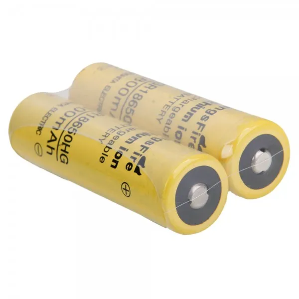 2 шт TangsFire 18650 3800mAh 3,7 V перезаряжаемая литиевая батарея желтый