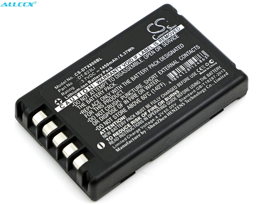 Cameron Sino 1450mAh батарея DT-823LI для Casio DT-800, DT-810