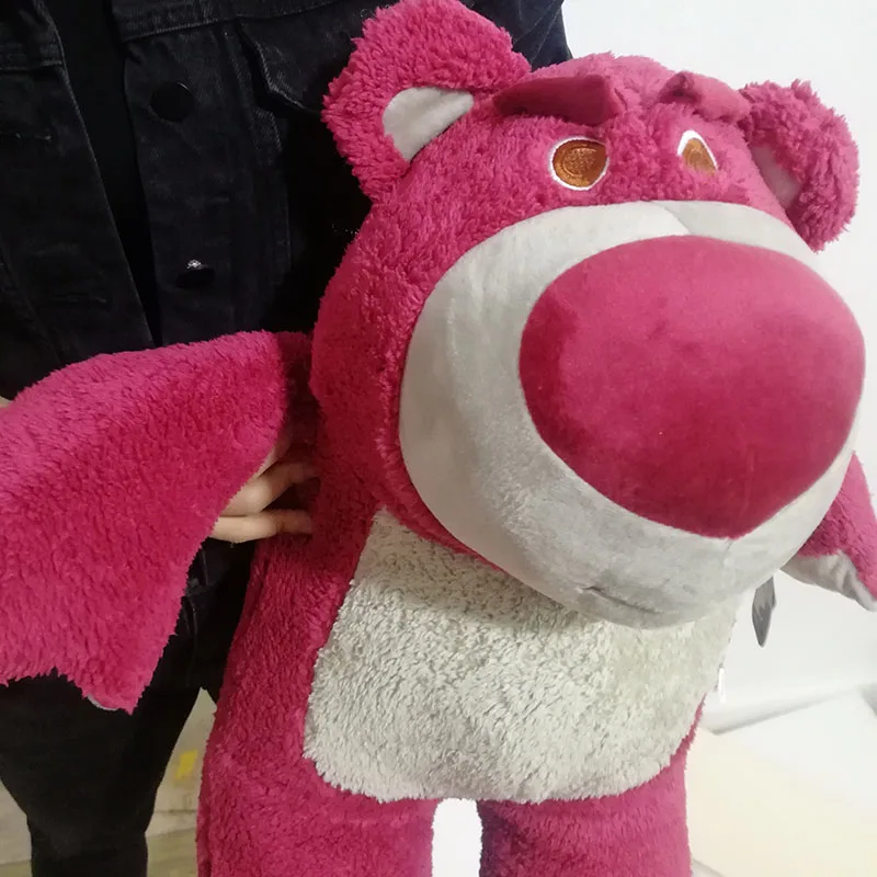 60 см = 23,6 дюйма большой размер Lotso Huggin Медведь История игрушек Плюшевые куклы милые мягкие животные плюшевые игрушки