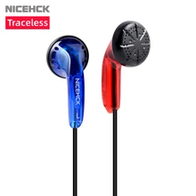 NICEHCK Spurlose 3,5mm HIFI Ohrhörer 15,4mm Dynamische Treiber Einheit DJ Bass Kopfhörer Verdrahtete HD Mikrofon Headset ME80/EB2/B40 VIDO