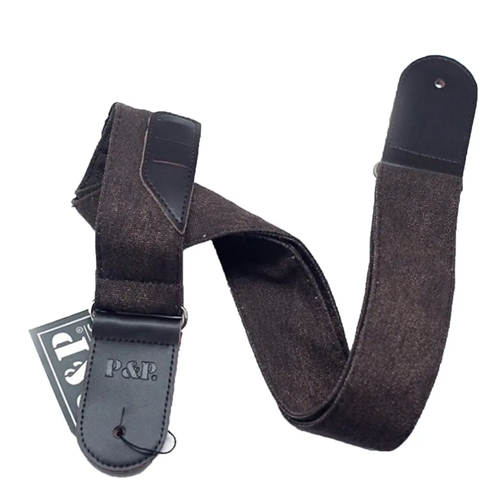 

Adjustable Durable Nylon Guitar Strap Electric Acoustic Bass Guitar Strap IRIN Ukulele Belt With PU Leather
