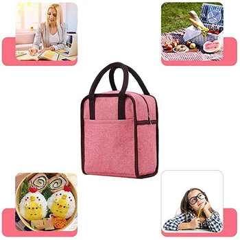 

Outdoor Camping Thickening Picnic Bag Waterproof Oxford Cloth Inner Aluminum Film Portable Insulation Bag
