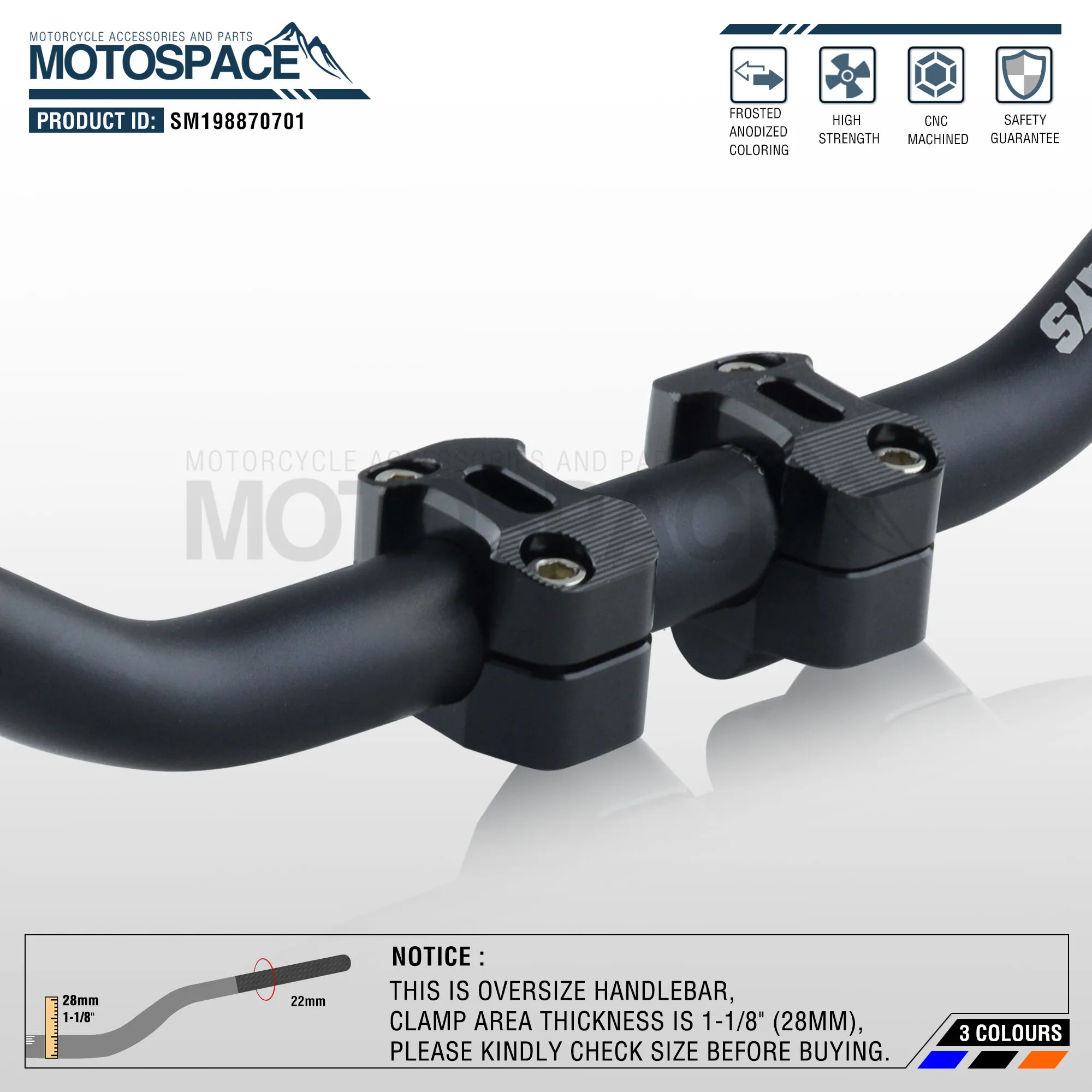 Руль для Pro Taper Pack Bar 1-1/" 6 дней Fatbar Колодки Ручки Pit Pro Racing Dirt Pit Bike мотоцикл с адаптер cnc