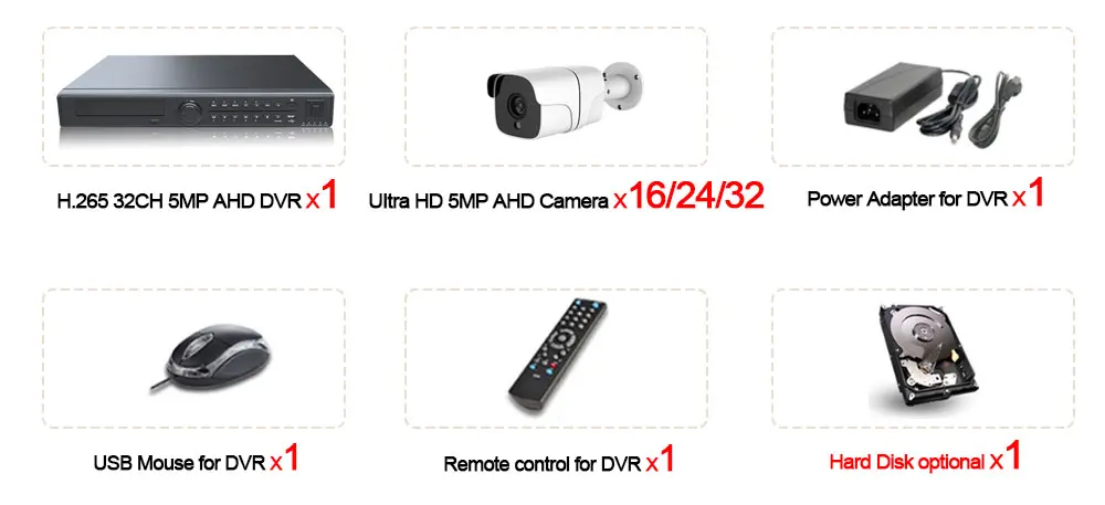 H.265 32CH AHD 5mp DVR Kit 32 channels DVR HD 5MP 1920P Outdoor Waterproof CCTV Security Camera System Video Surveillance Kit 8 Hf06ffa8352b74c6c8b6e5860f1d7861ew H.265 32CH AHD 5mp DVR Kit 32 channels DVR HD 5MP 1920P Outdoor Waterproof CCTV Security Camera System Video Surveillance Kit