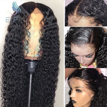 

150% Density Curly Full Lace Human Hair Wigs With Baby Hair For Black Women Glueless Brazilian Remy Full Lace Wigs Pre Plucked