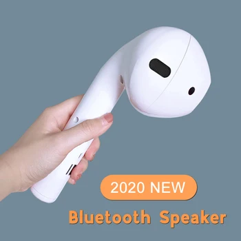 

TWS Earphones Bluetooth Speaker Wireless Headset Stereo Music Portable Outdoor Sport Loudspeaker Support TF FM AUX Mic