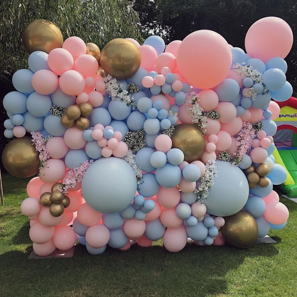 QA/_ 100 Pcs 5inch Macaroon Color Round Latex Balloons Party Birthday Decor Spl