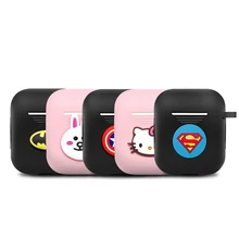Силиконовый чехол Airpods для Apple Airpods 1/2/i9S/i10/i10s/i10 max/i11/i12/i13/i20/i30 Tws чехол для наушников hello kitty