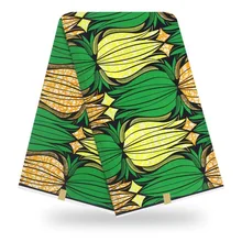 Miss. L последние Анкара воск Высокое качество Африканский воск в хлопок 6 ярдов/шт для сари SP19S121114