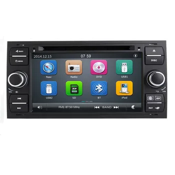 

Car DVD Player 2din In Dash For Ford Transit Focus Connect S-MAX Kuga Mondeo With 3G GPS Bluetooth black and silver