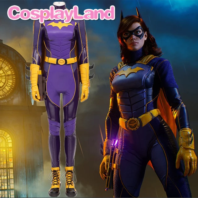 Gioco Cavalieri Gotham Batgirl Cosplay Costumi Donna Suit Zentai