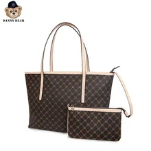 Danny Bear, Женская клетчатая сумка из искусственной кожи, женская сумка Vogue DBWB8116006-009