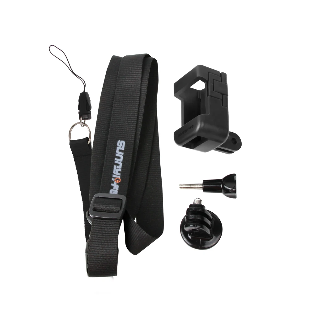 Для DJI Osmo Карманный Адаптер штатива базовый держатель подставка с быстроразъемным креплением на шею ремешок для Osmo карманные аксессуары часть