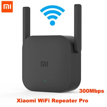 

Xiaomi Mijia Wifi Repeater Pro 300M Mi Amplifier Network Expander Router Power Extender Roteador 2 Antenna Wireless Qos 2.4G