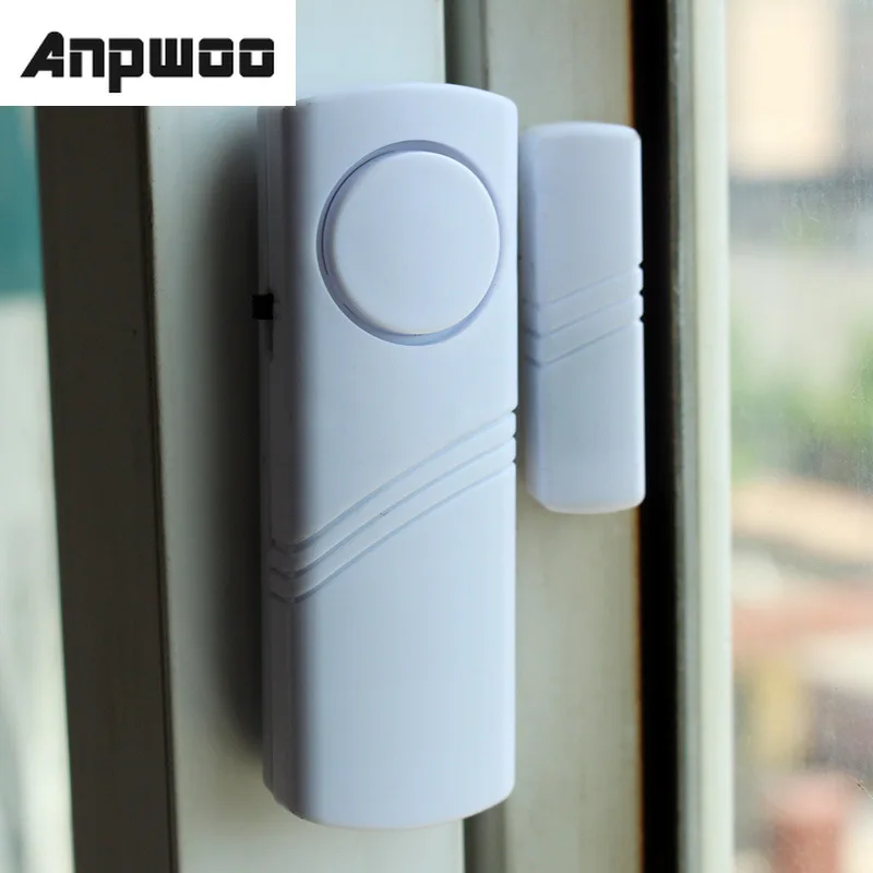 Precio bajo ANPWOO-Detector móvil sin cables magnético, Sensor de barrera de alarma para el hogar, sistema de alarma para puerta de seguridad Ma5nB9jmg