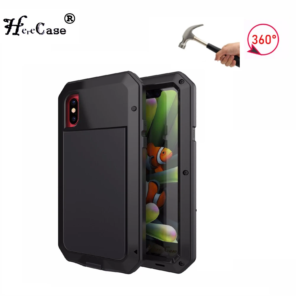 

Doom Armor Life водонепроницаемый алюминиевый металлический чехол для IPhone 12 11 13 14 Pro XS max XR 8 7 6S 6 Plus 5, полное покрытие, ударопрочный