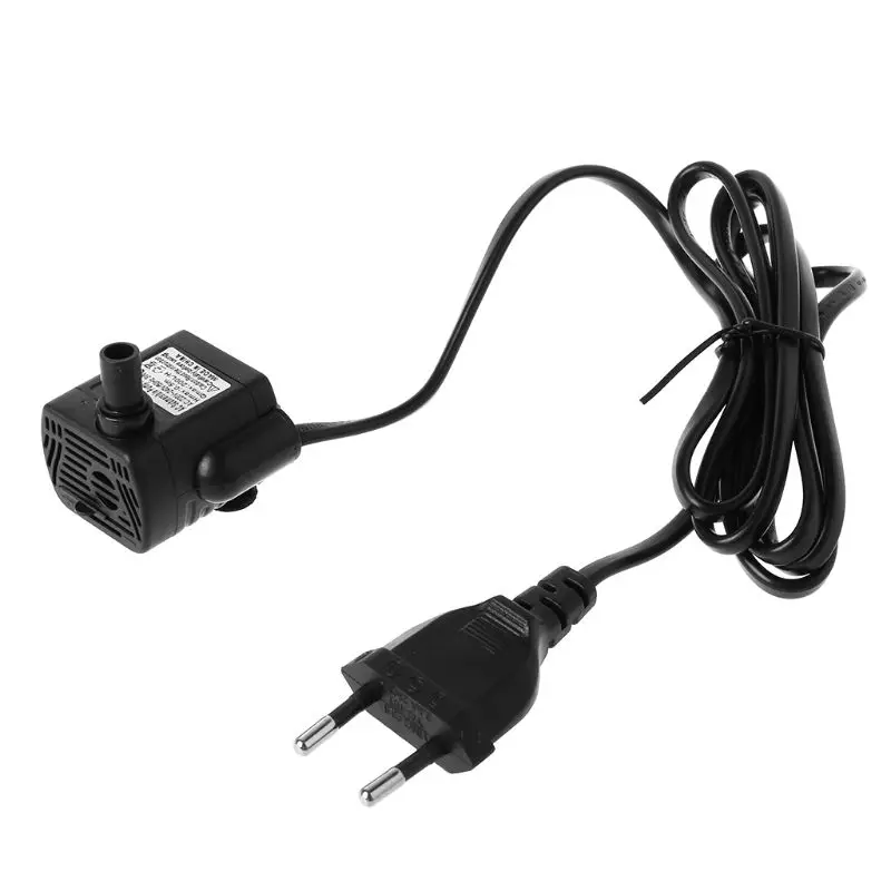 

AC 220V 3W Submersible Water Pump Aquarium Fountain Air Fish Pond Tank Water Pump EU Plug