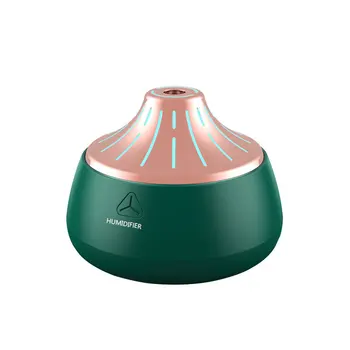 高品質ミニusb加湿器 200 ミリリットル容量低ノイズ噴霧器ミストメーカーledカラフルなナイトランプホームオフィスのための車