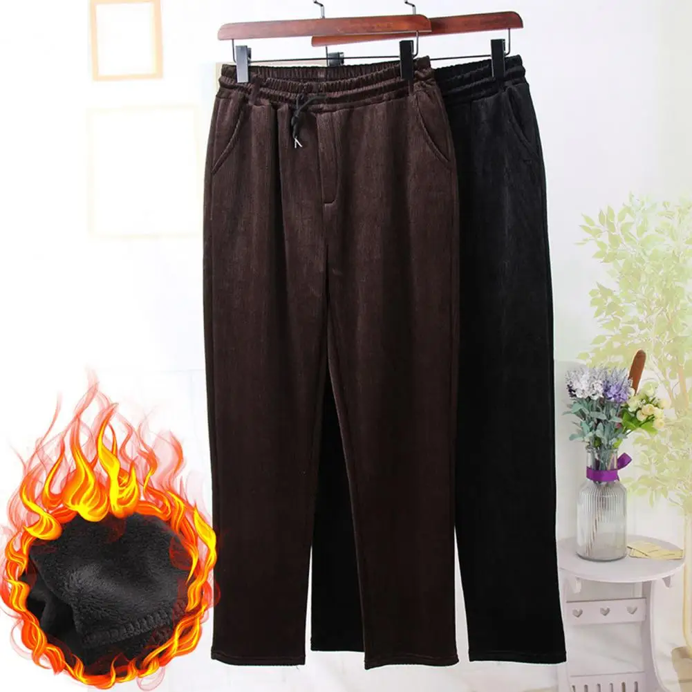   ÷  ָ ÷ Thicken Plush Winter Sweatpants for Daily Wear
