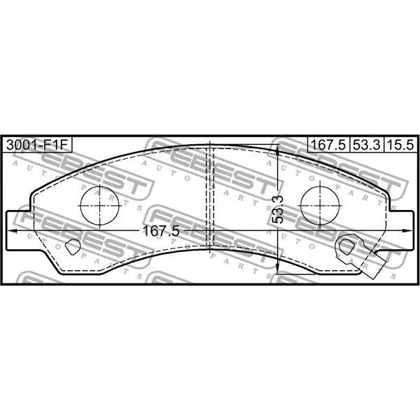 Колодки тормозные GREAT WALL DEER/SAFE/SAFE SUV/CHEVROLET BLAZER