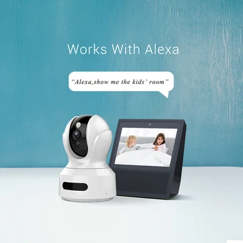 

HD 3.0 Mega Wireless IP Camera WiFi Baby Monitor Nanny Camera Audio Night Vision Monitoring Camera For Home Security New