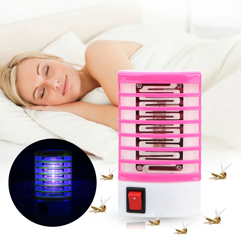 

NICEYARD US/EU Plug Electric Mosquito Fly Bug Insect Trap Killer LED Socket Novelty Lighting Mosquito Killer Lamps