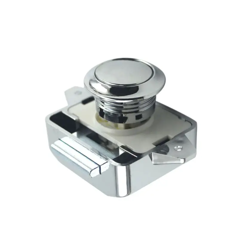 

Camper Car Push Lock RV Caravan Boat Motor Home Cabinet Drawer Latch Button Locks For Furniture Hardware