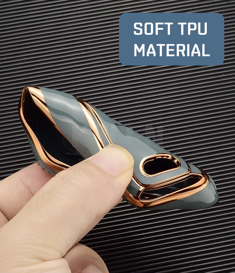 Nuova TPU Copertura Della Cassa Chiave Dell'automobile Borsette Per Audi A1 A3 A4 A5 A6 A7 A8 Q3 Q5 Q7 S4 S5 S6 S7 S8 R8 TT Supporto Della Protezione Fob Accessori - Hf071bffe1f4f4fe787f5e300140a038c2