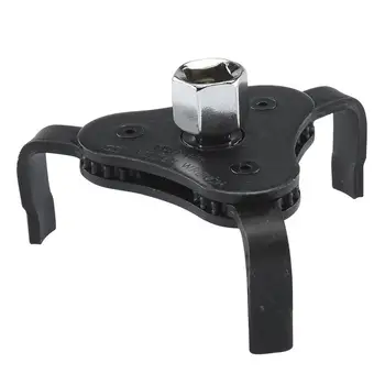 

Auto Adjustable Universal Oil Filter Wrench With 3 Jaws Triangle Remover For Auto Motorcycle Car Repair Tool