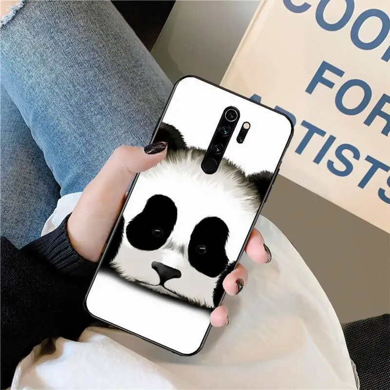NBDRUICAI супер милая панда шикарный Милый чехол для телефона Redmi Note 8 8A 7 6 6A 5 5A 4 4X 4A Go Pro